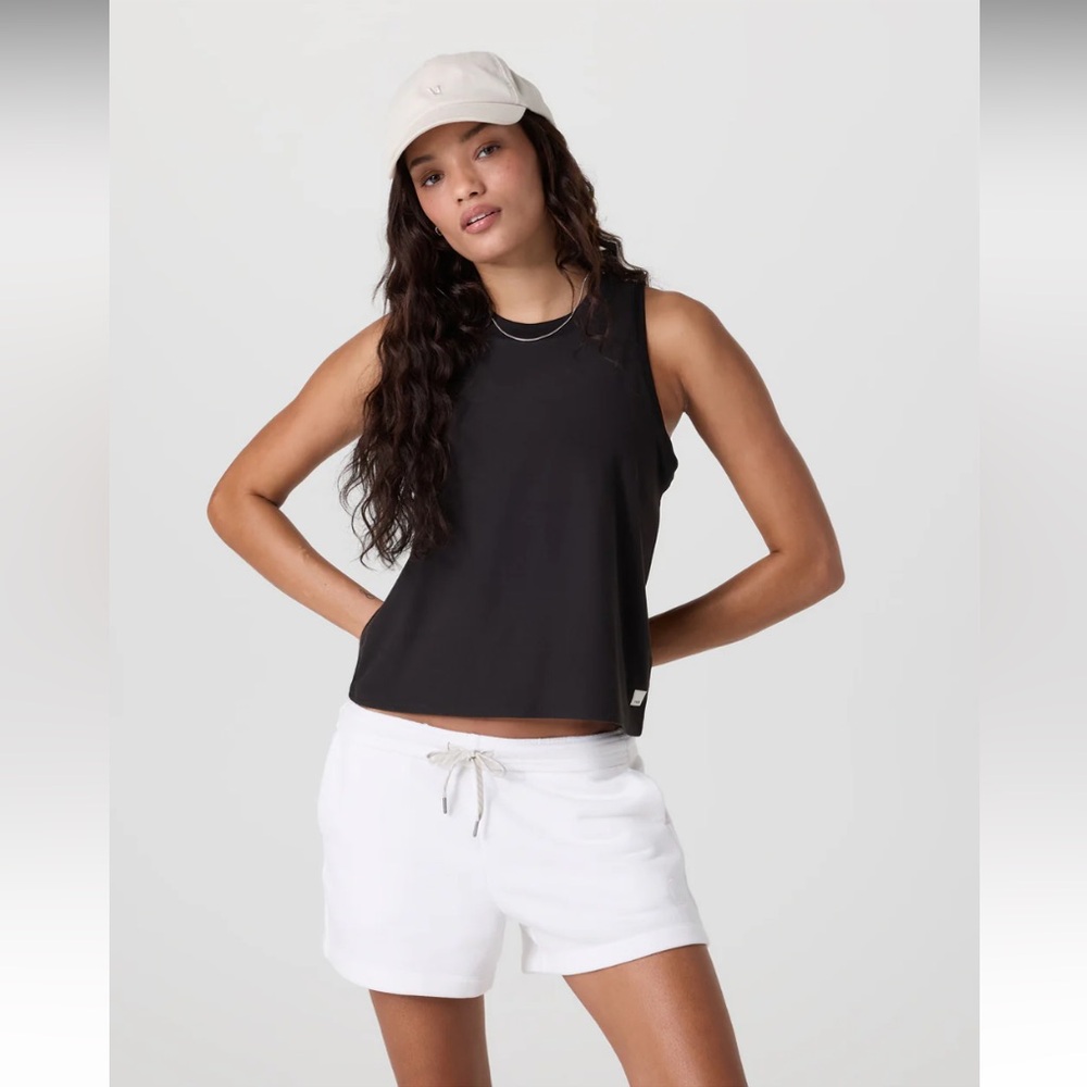 Vuori Energy Tank Top, black, size XS